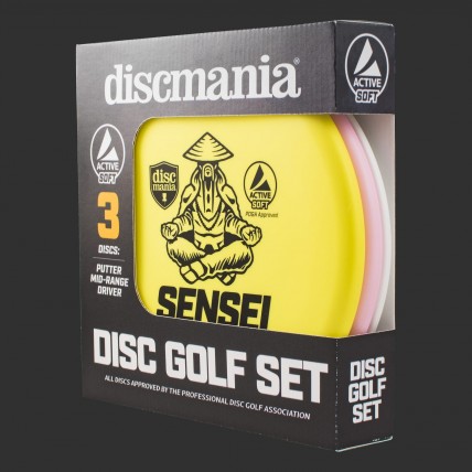 Стартовий набір Диск-Гольф дисків для новачка Discmania Active Line Soft 