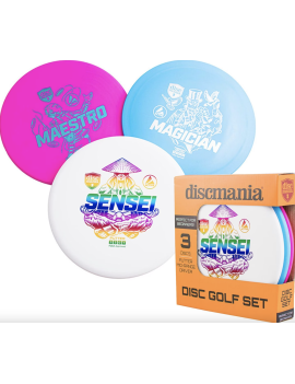 Стартовый набор Диск-гольф дисков для новичка Discmania Active Disc Golf Set