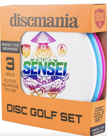 Стартовий набір Диск-Гольф дисків для новачка Discmania Active Disc Golf Set